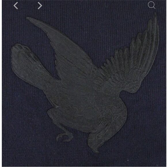 Gucci mens sweater bird wool cashmere blend-AA10 - Picture 13 of 16